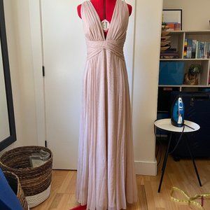 NWT ASOS Blush Maxi Dress